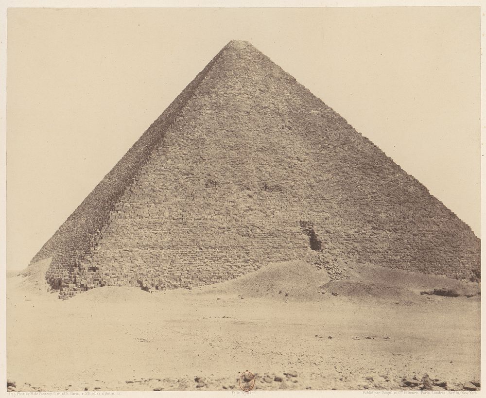 Djîzeh (Nécropole de Memphis), Pyramide de Chéops (Grande Pyramide)