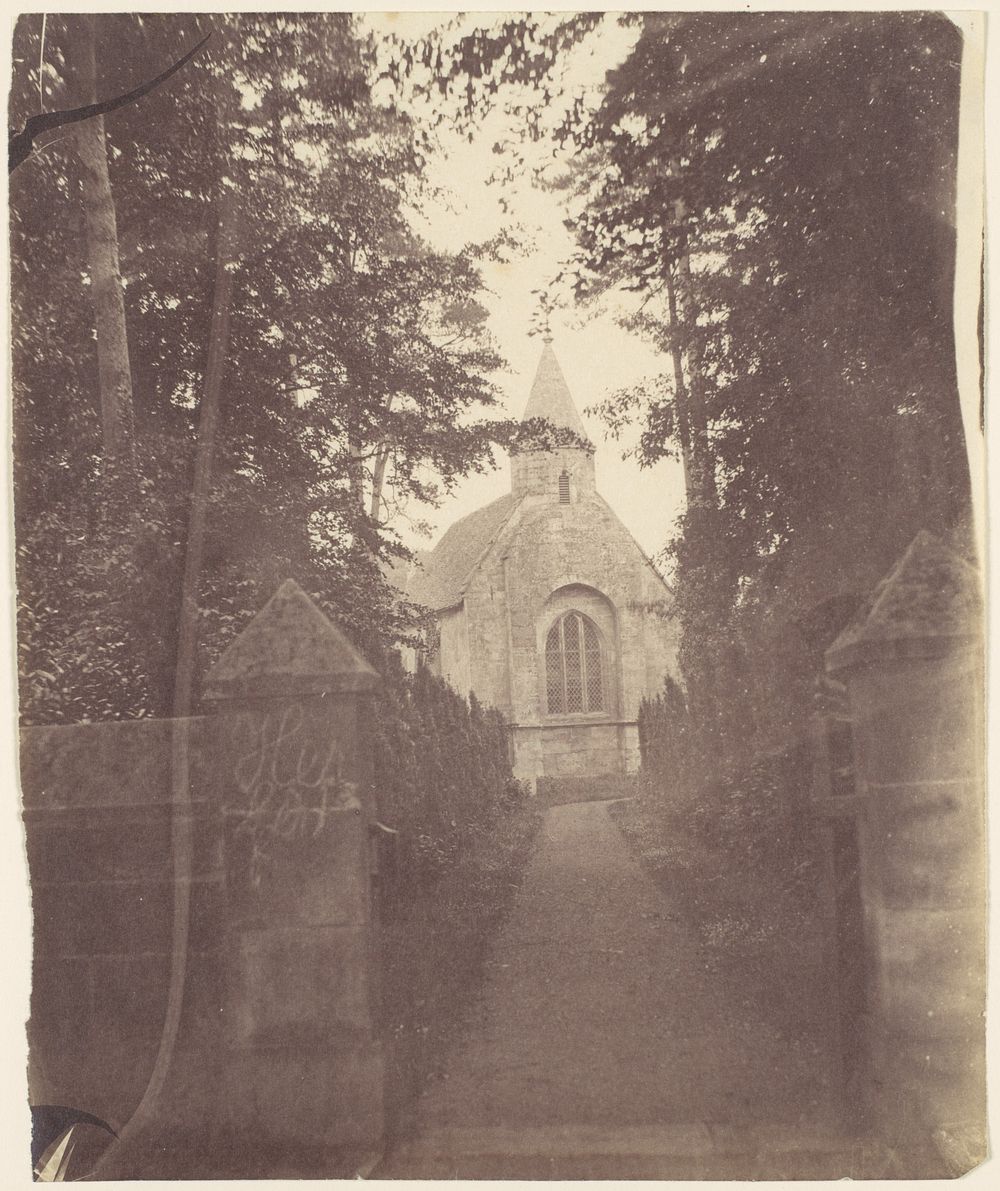 [Church Seen from the Path Leading To It]