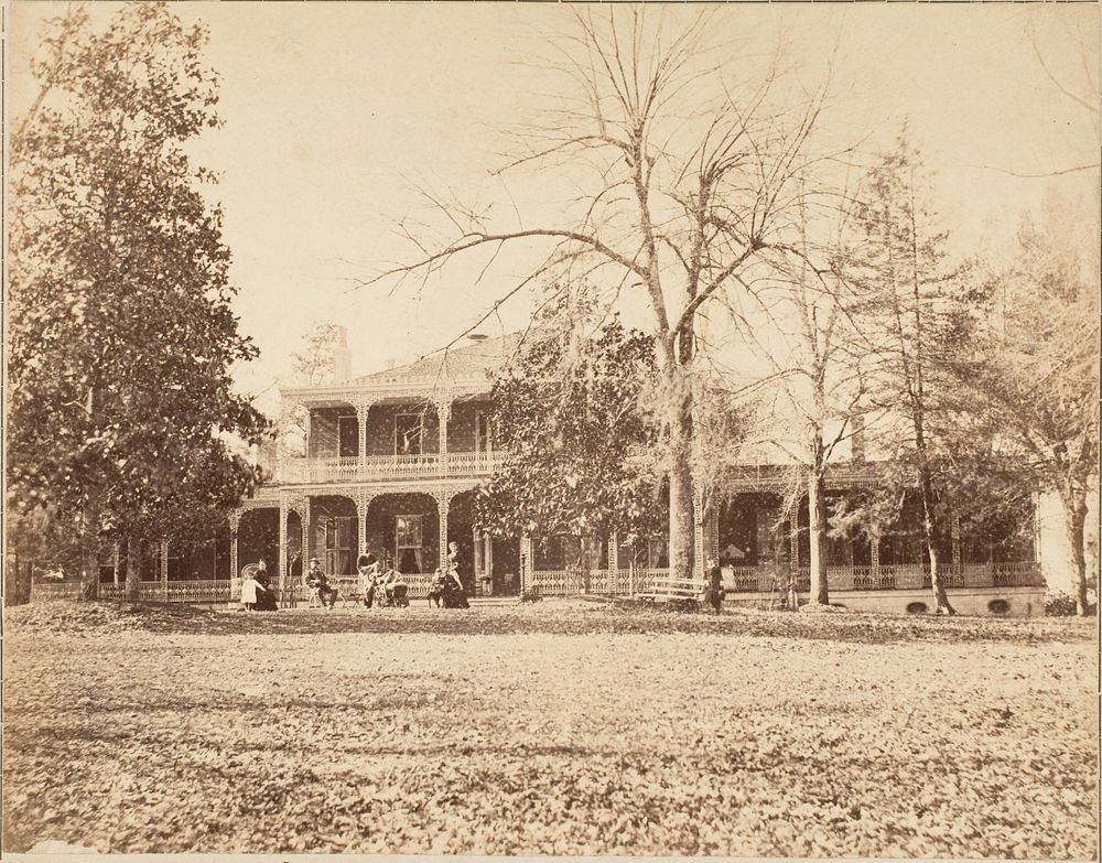 Elms Court, Natchez, Mississippi, Residence of the Honorable A. P. Merrill