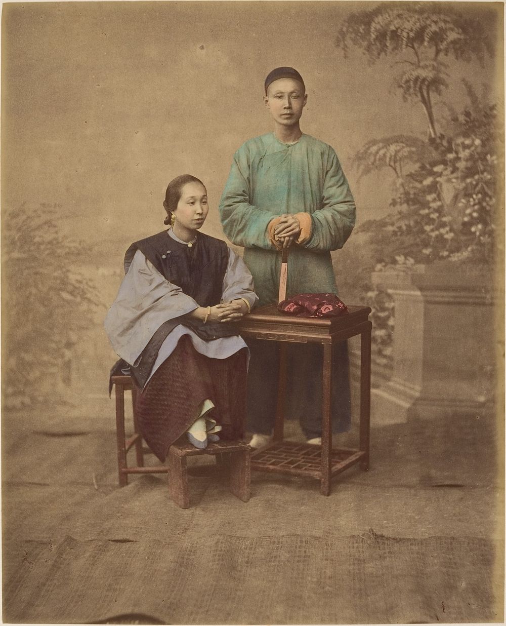 [Portrait of a Chinese Couple]