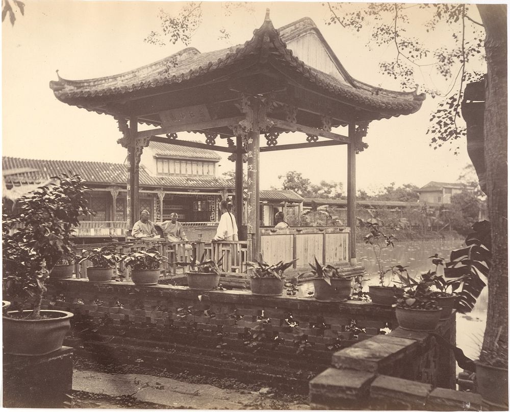 A Tea Pavilion, Canton