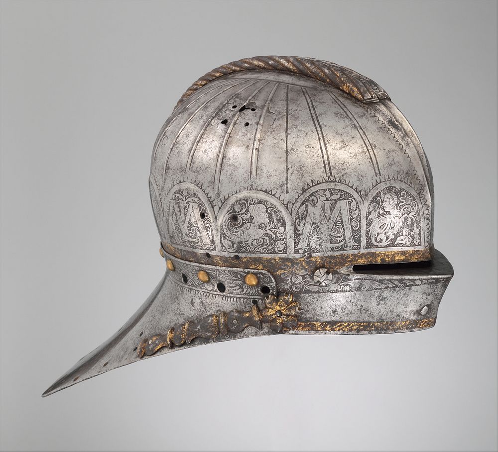 Jousting Sallet (Rennhut) Made for Louis II (1506–1526), King of Hungary and Bohemia