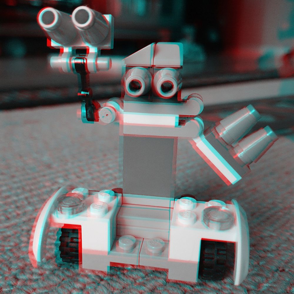 Lego robot (3D).