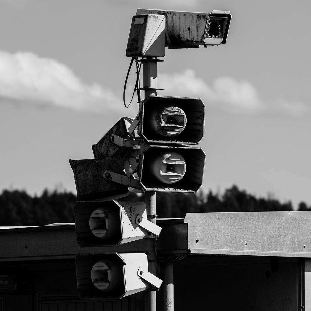 Big Brother is Watching You - Or Is He? Original public domain image from Flickr