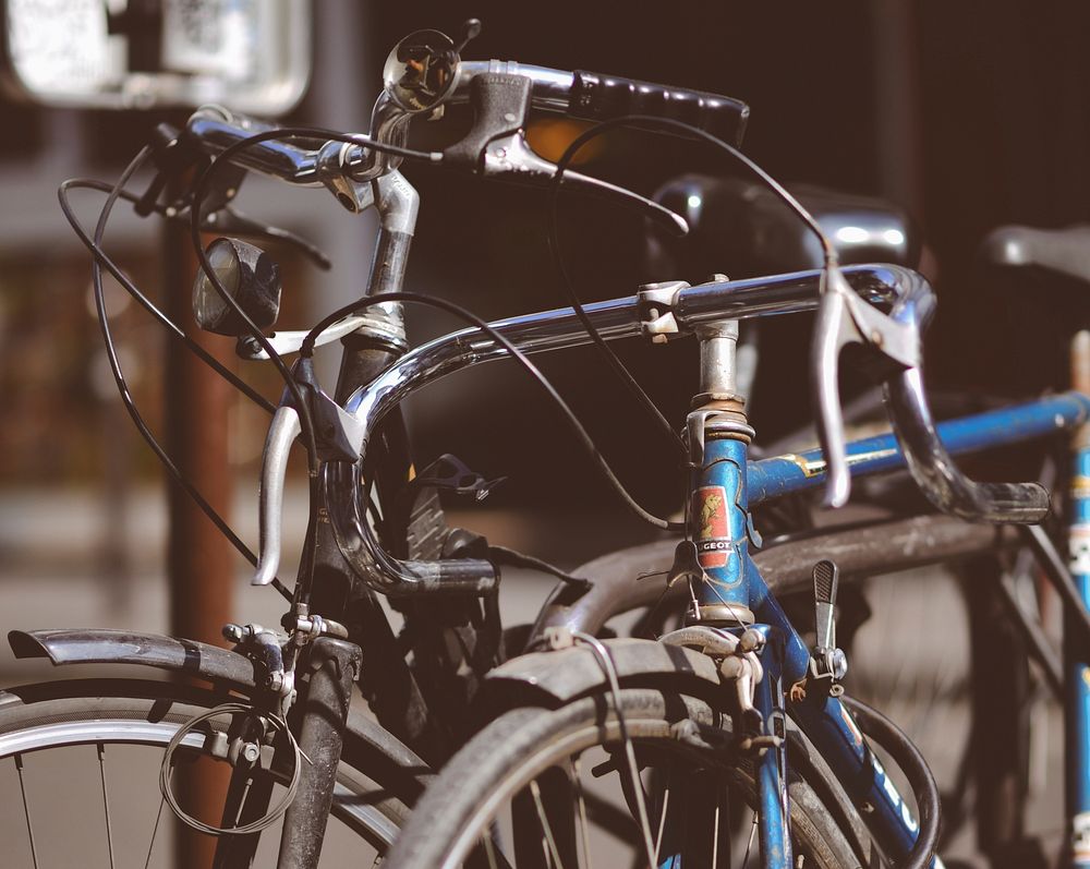 Bicycles. Free public domain CC0 photo.