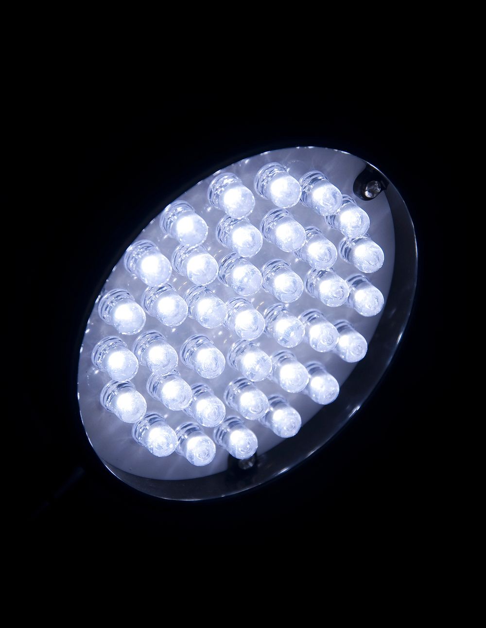 Small light bulbs sphere lighting. Free public domain CC0 photo.