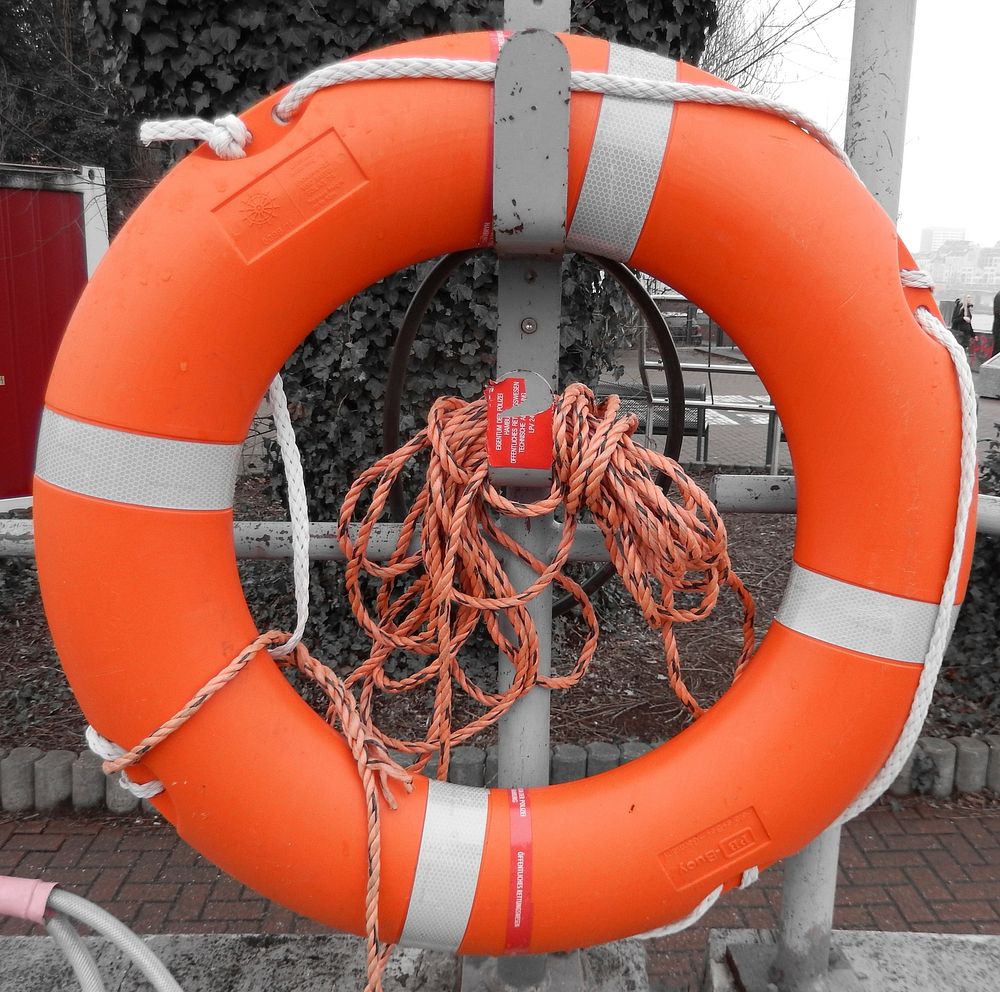 Life buoy. Free public domain CC0 photo.