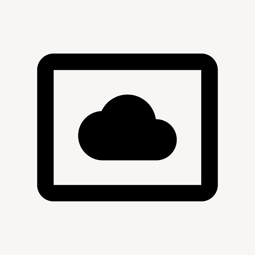 Settings System Daydream icon for apps & websites, filled black vector design