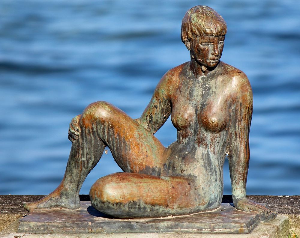 Free Lake Constance Badenixe sculpture image, public domain landmark CC0 photo.