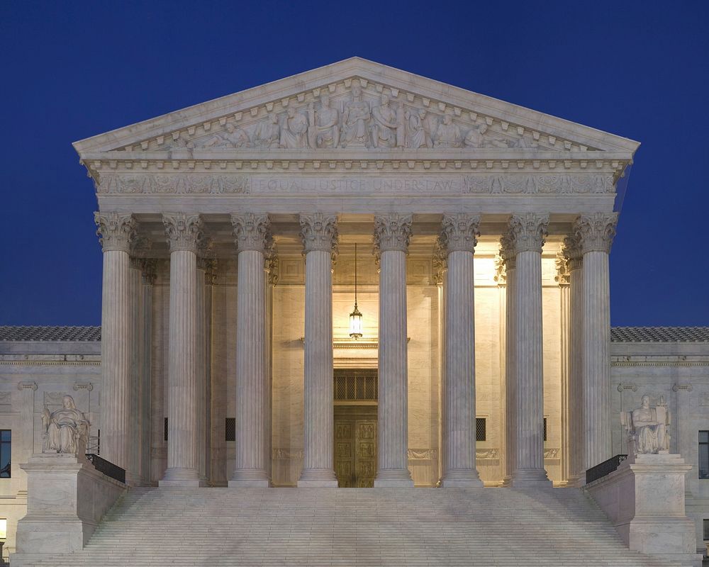 Free Supreme court building, Washington D.C. photo, public domain travel CC0 image.
