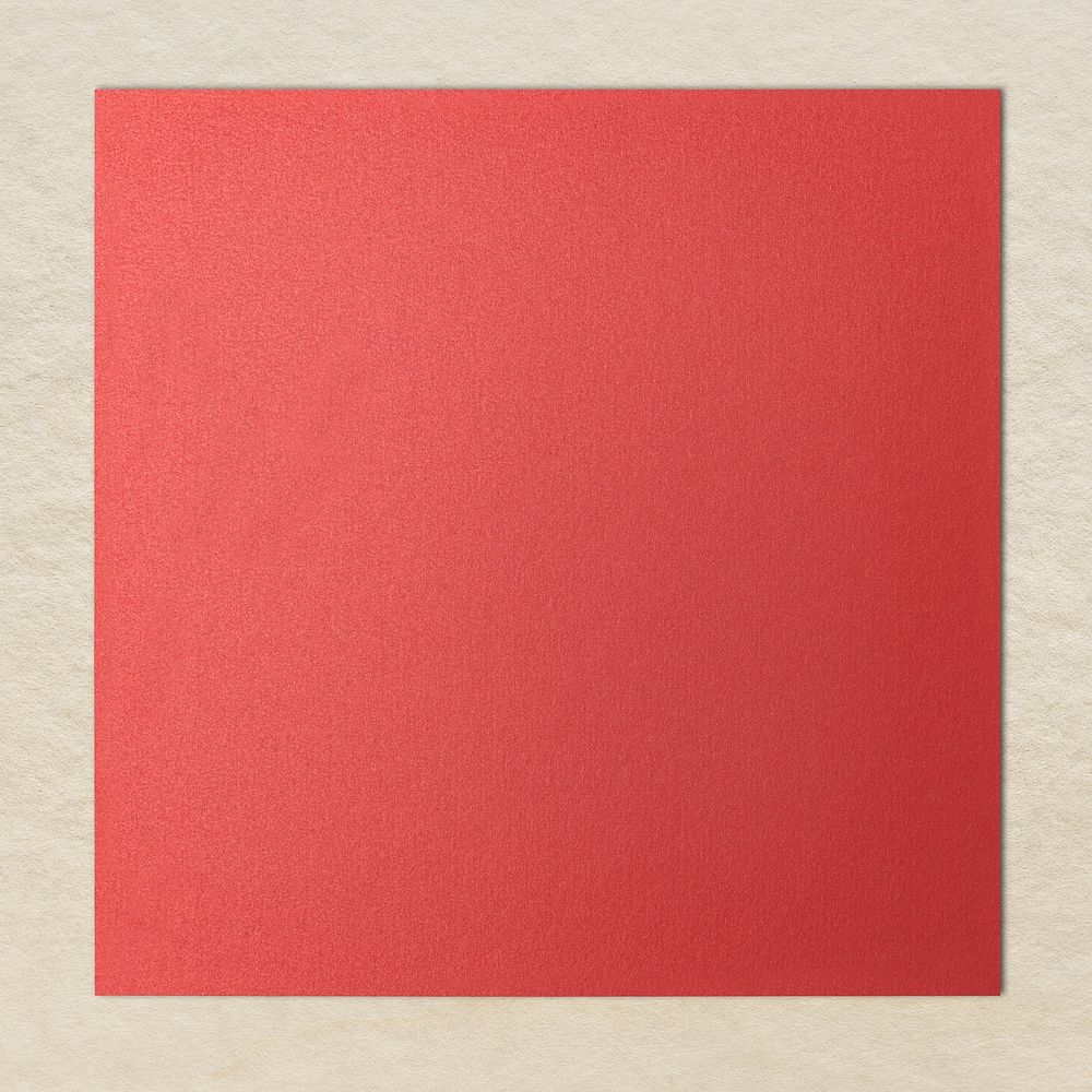 Scarlet red paper background, design space
