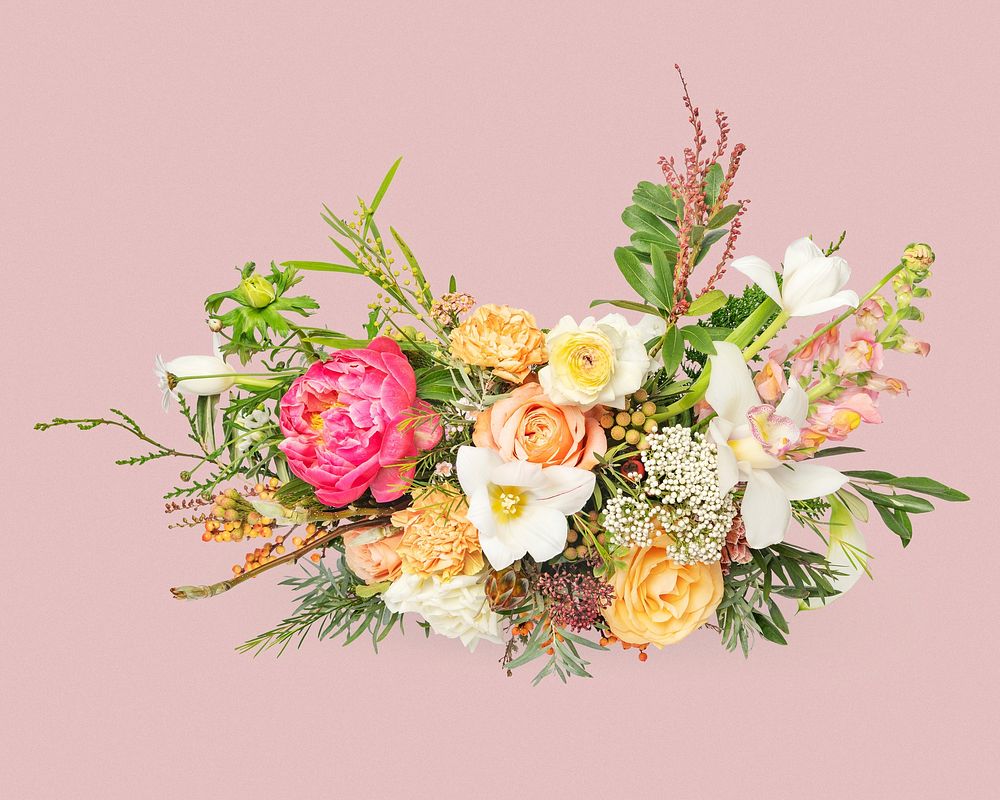 Beautiful flower arrangement, bouquet design