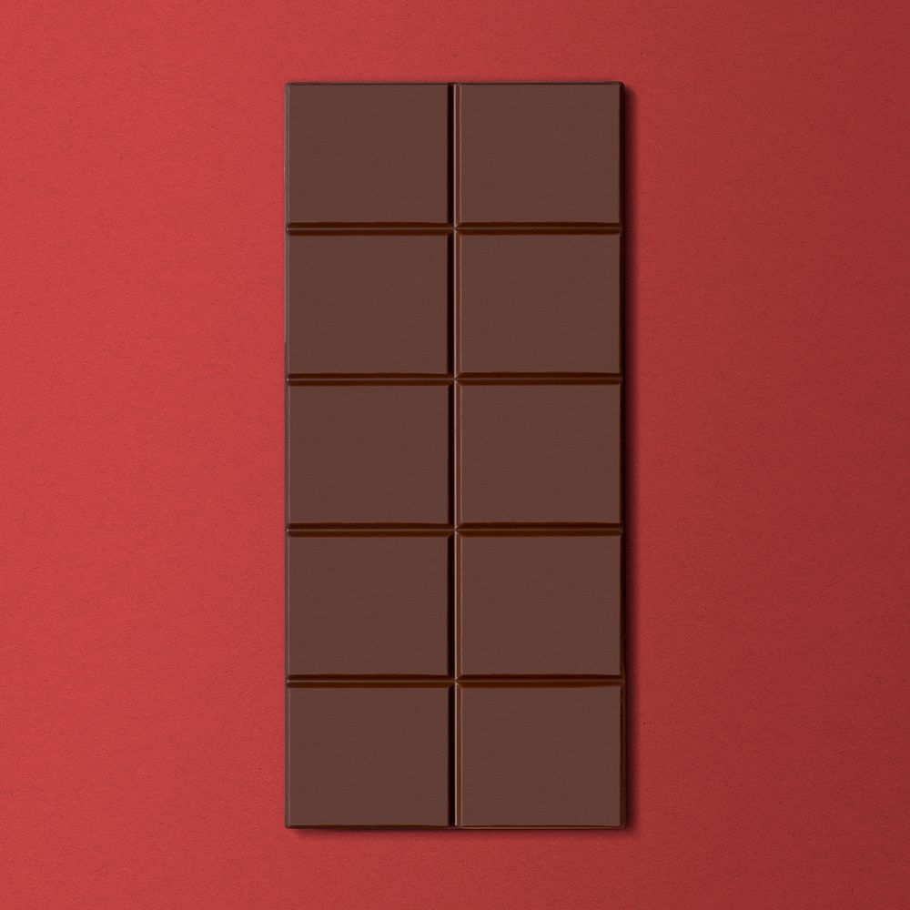 Chocolate bar, delicious dessert, food image