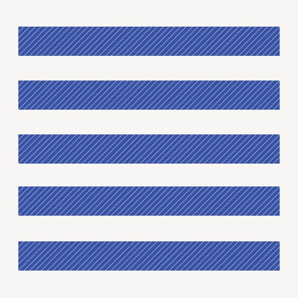 Diagonal line pattern brush, blue hatch vector, compatible with AI