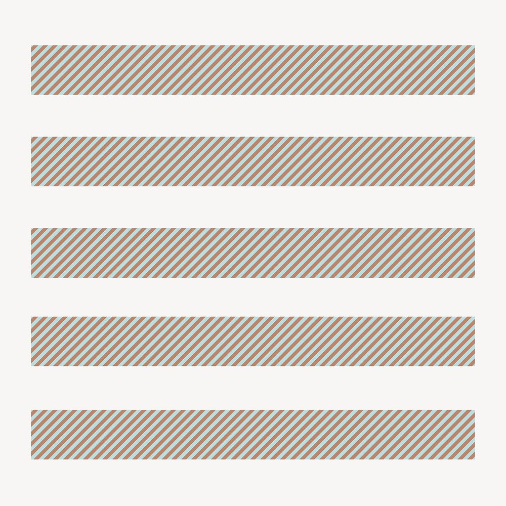 Diagonal line pattern brush, green hatch vector, compatible with AI