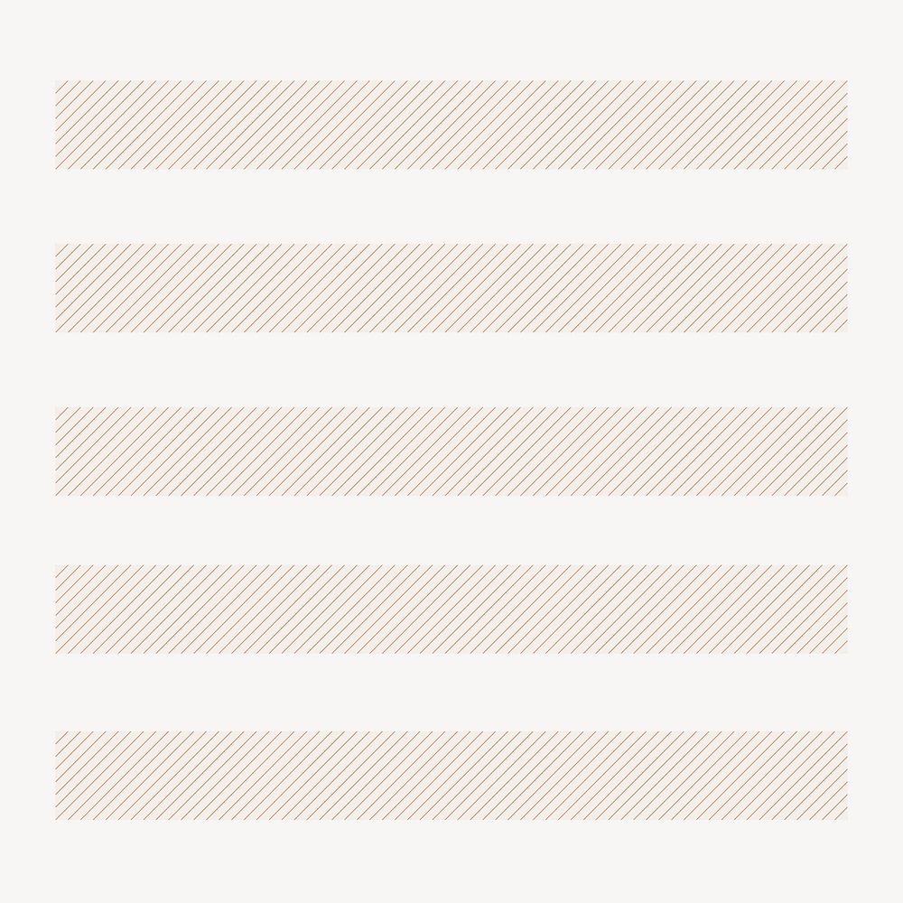 Diagonal striped pattern brush, beige hatch vector, compatible with AI