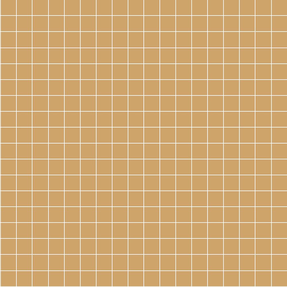 Grid pattern background, seamless brown simple design