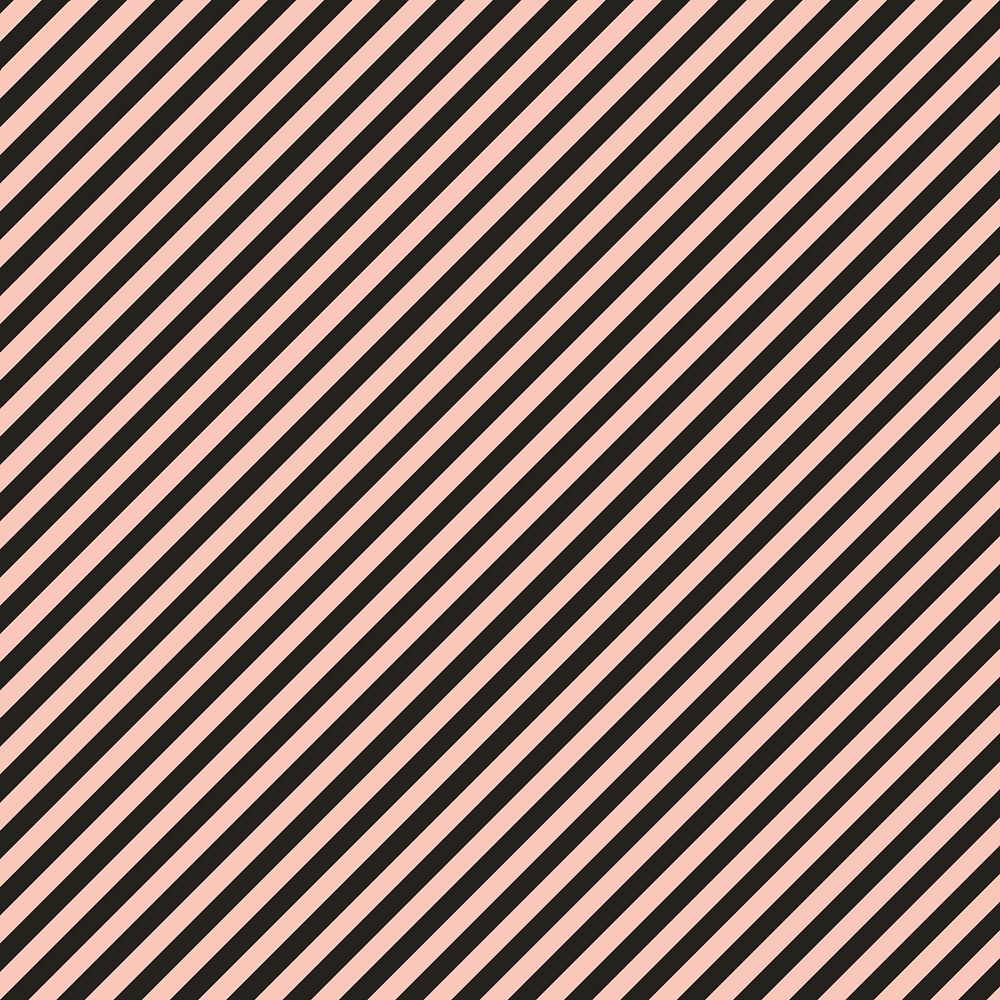 Aesthetic pattern background, black line seamless vector