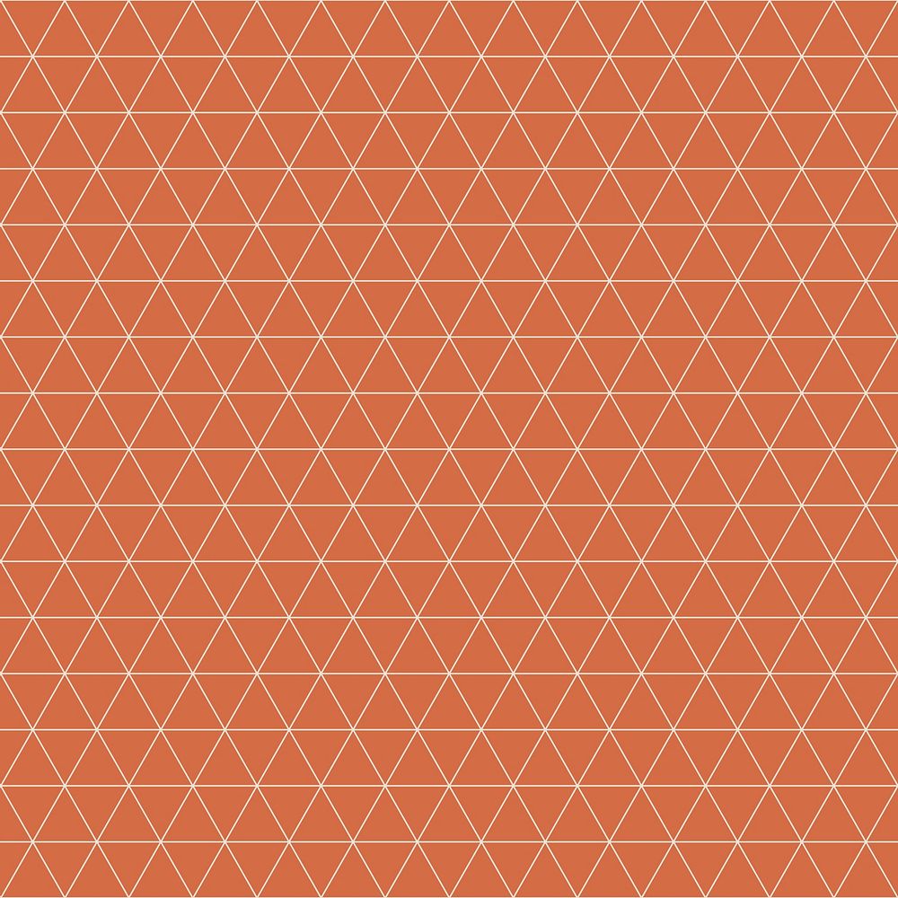 Triangle pattern background, abstract line in orange vector