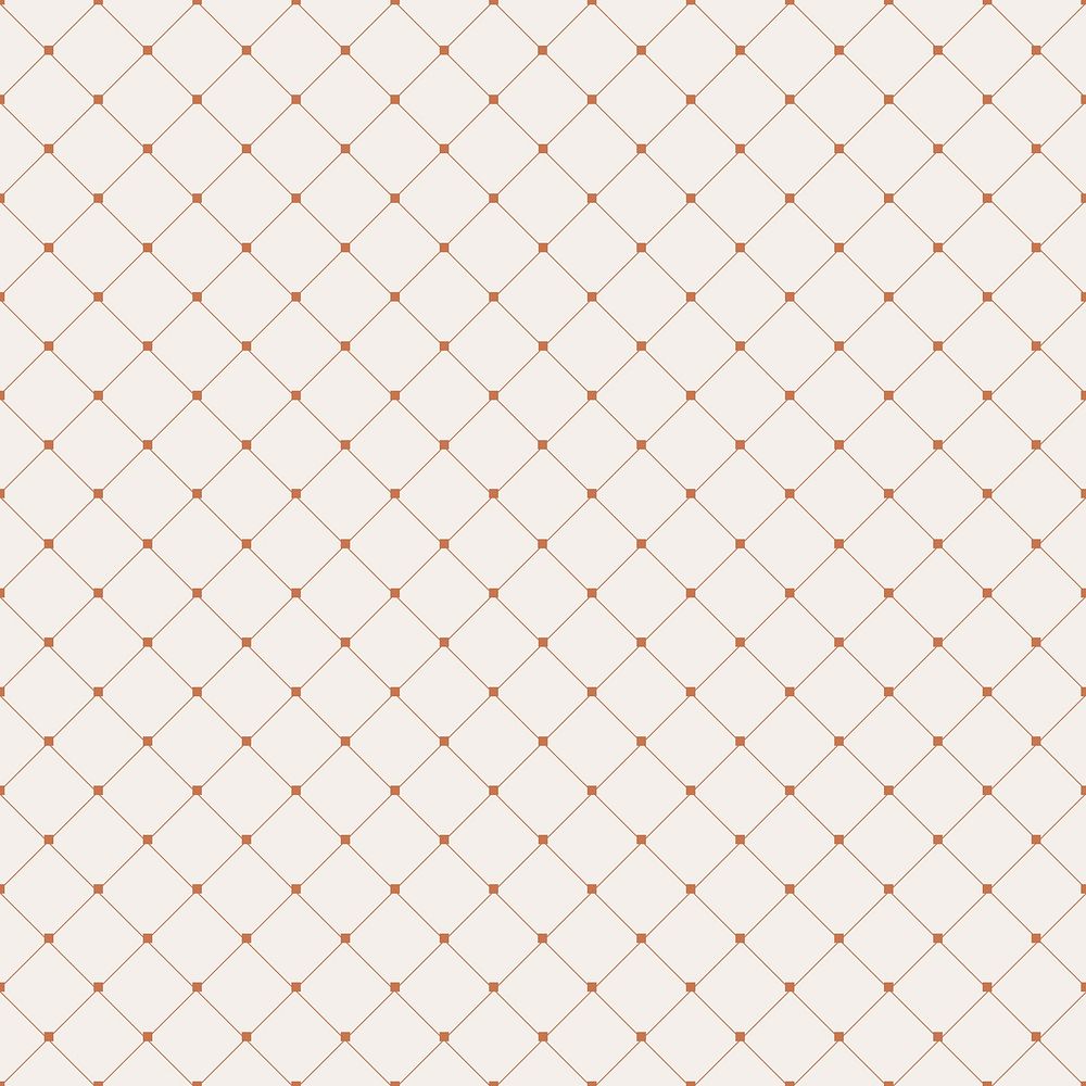 Crosshatch grid background, beige seamless pattern vector