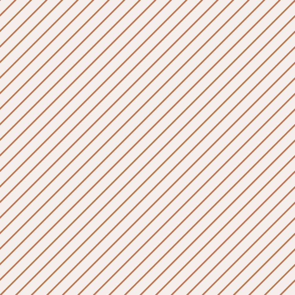 Diagonal stripes background, beige seamless line pattern vector