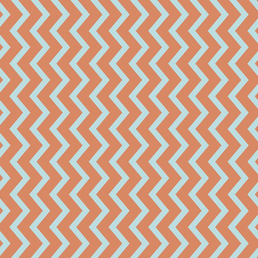 Abstract zig-zag pattern background, orange seamless