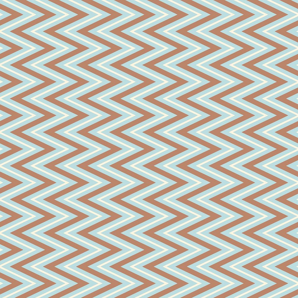 Blue zig-zag pattern background, abstract seamless vector