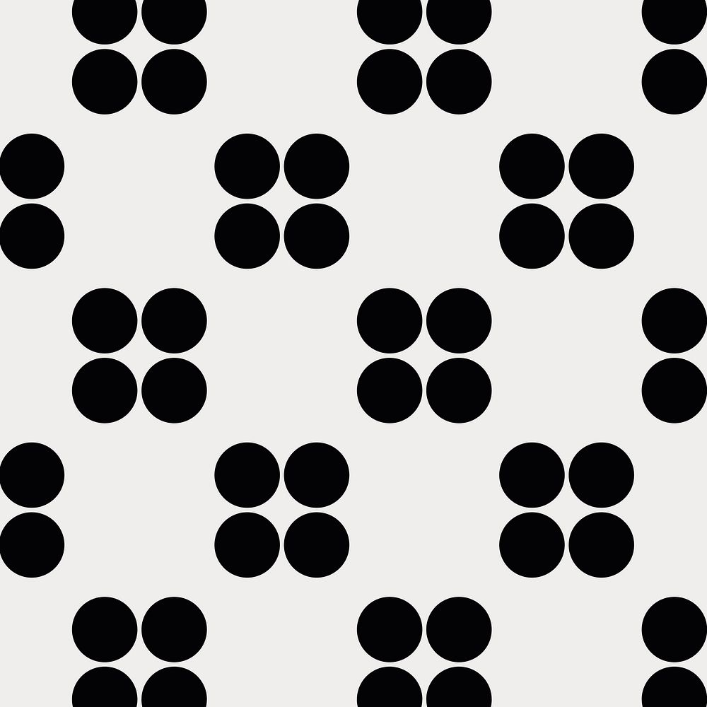 Circle shape pattern background, black geometric
