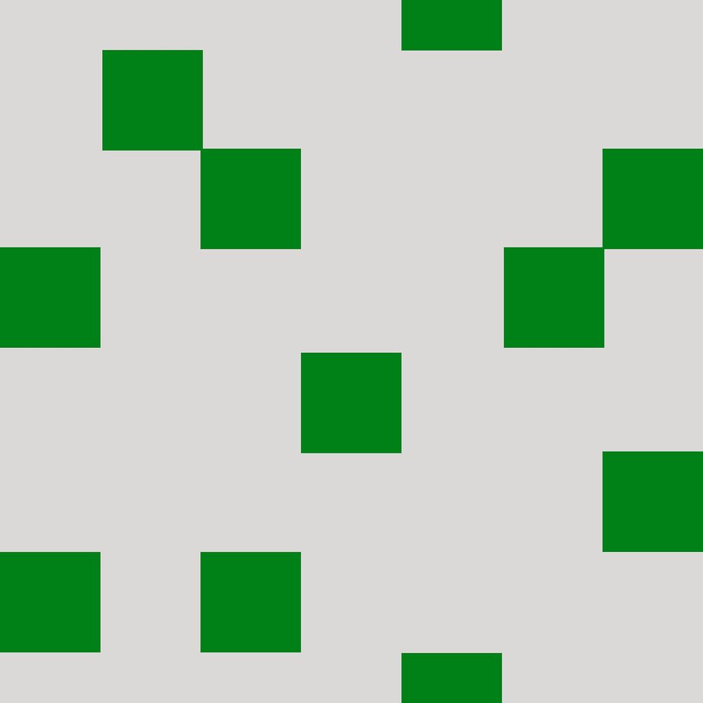 Square pattern background, green geometric