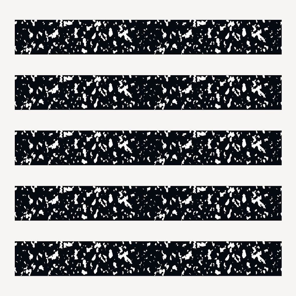 Black fleck terrazzo illustrator pattern brush vector add-on