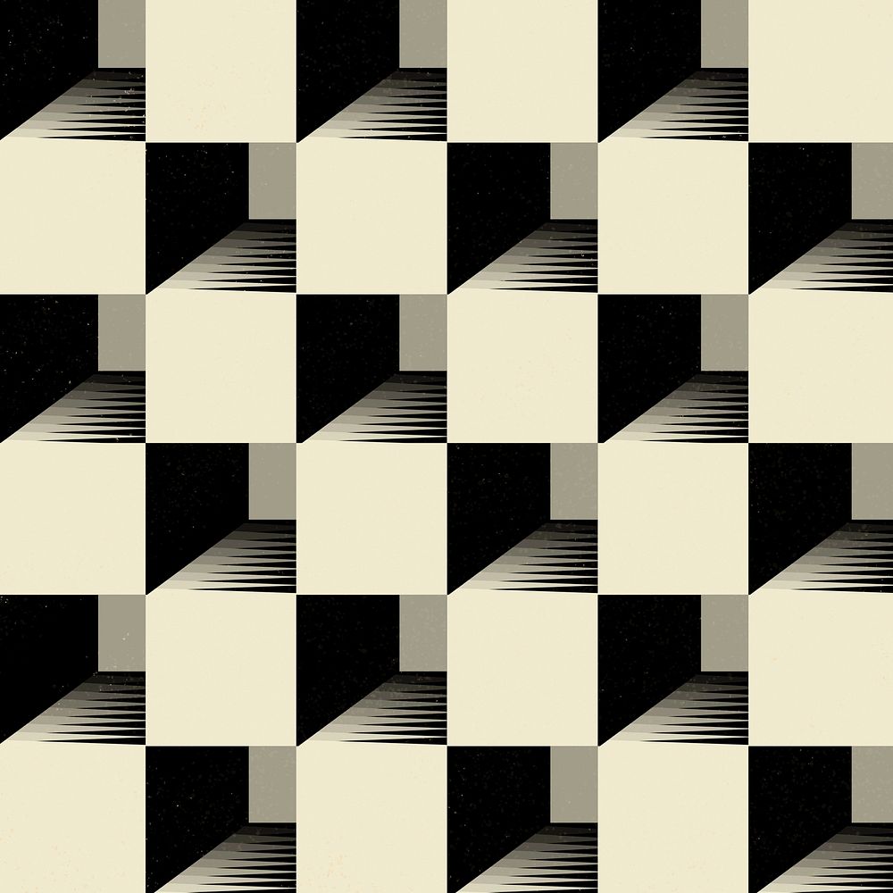 Chessboard pattern social media post background, abstract geometric design