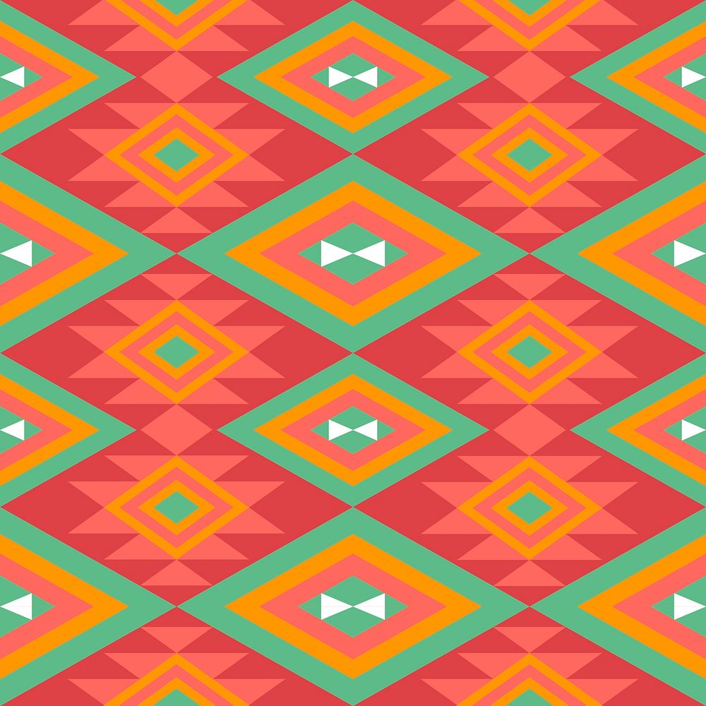 Mexican tribal pattern background, traditional style