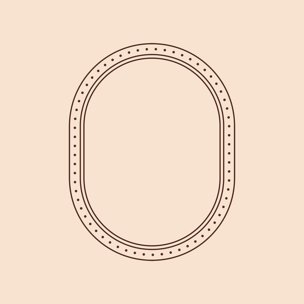 Minimal frame, creative design for business branding logo vector