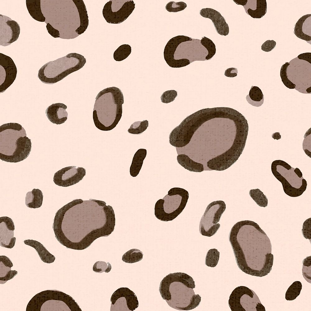 Leopard pattern pink background seamless Instagram post