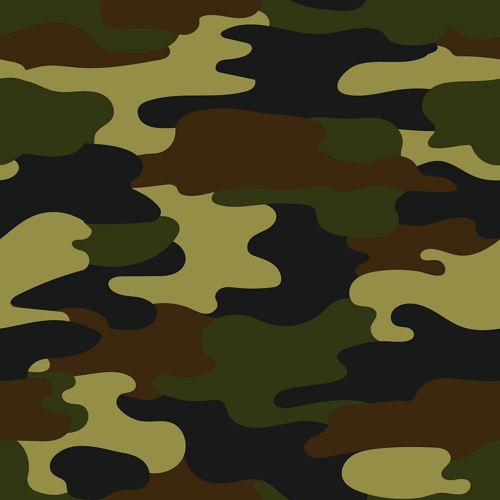 Navy print background, camouflage pattern in aesthetic design