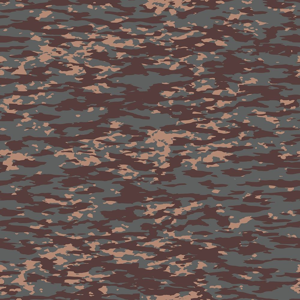 Aesthetic brown camo pattern background design