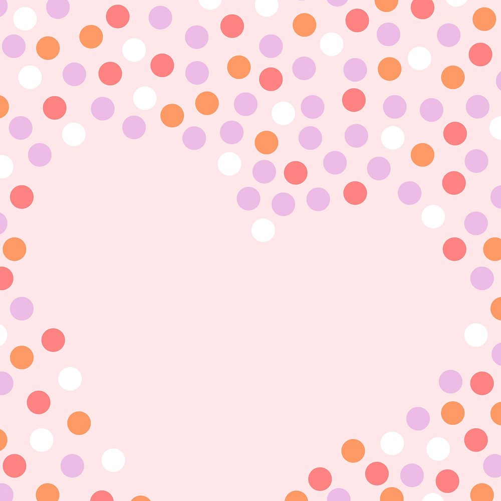 Cute pink background girly theme valentine’s design