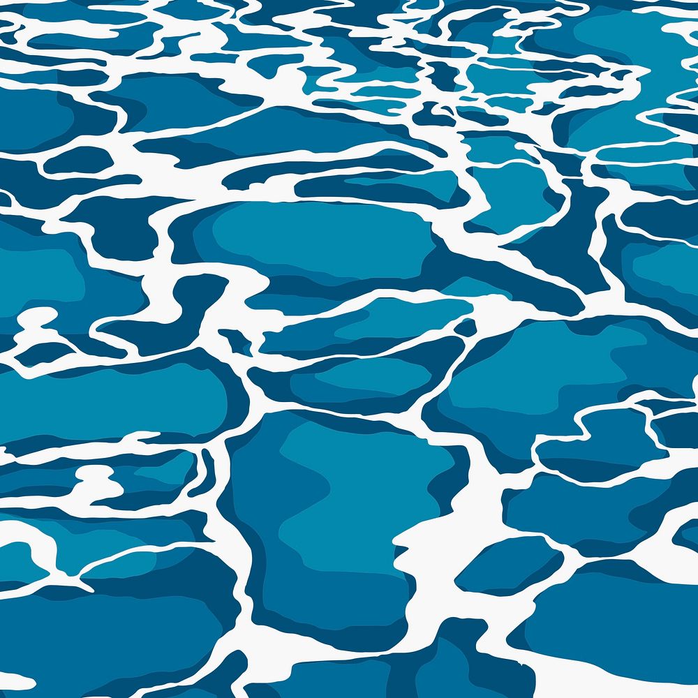 Water surface background pattern design vector