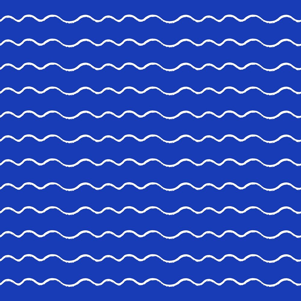 Cute wave seamless pattern background brush design