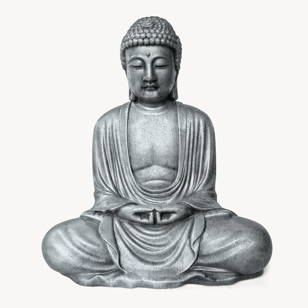 Buddha statue, Buddhism religion sculpture Free Photo rawpixel