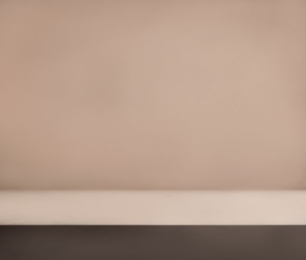 Pastel brown plain product background