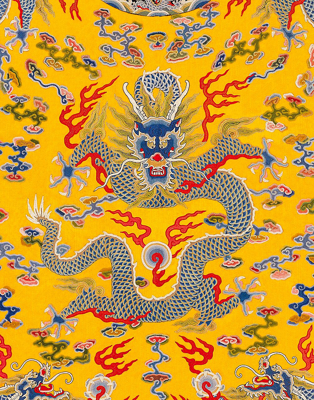 chinese dragon painting