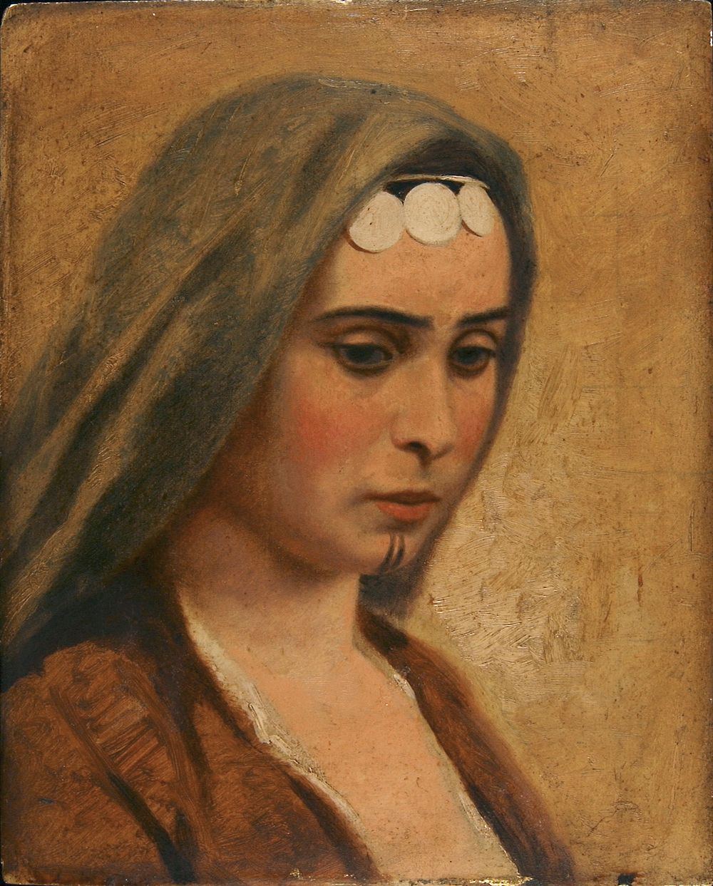 Head of an Arab Girl, Miner Kilbourne Kellogg