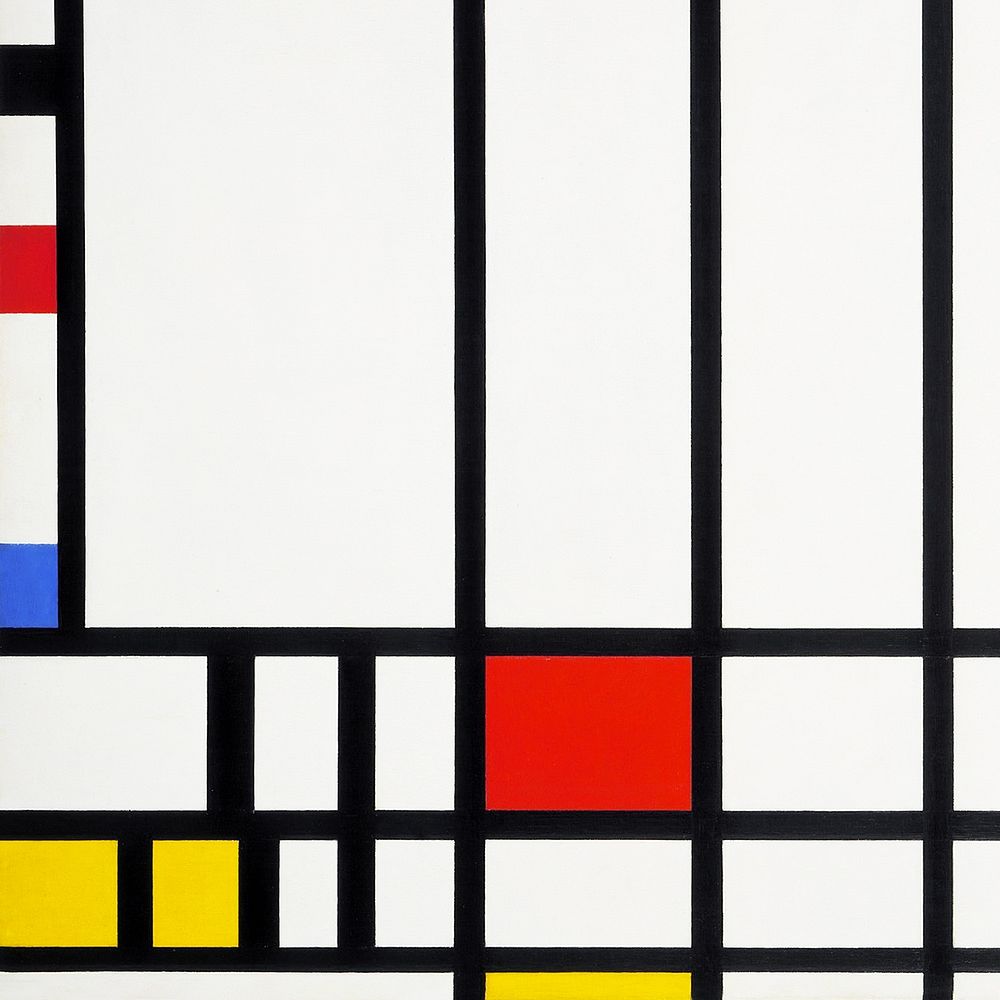 Mondrian&rsquo;s Trafalgar square background, Cubism art. Remixed by rawpixel.