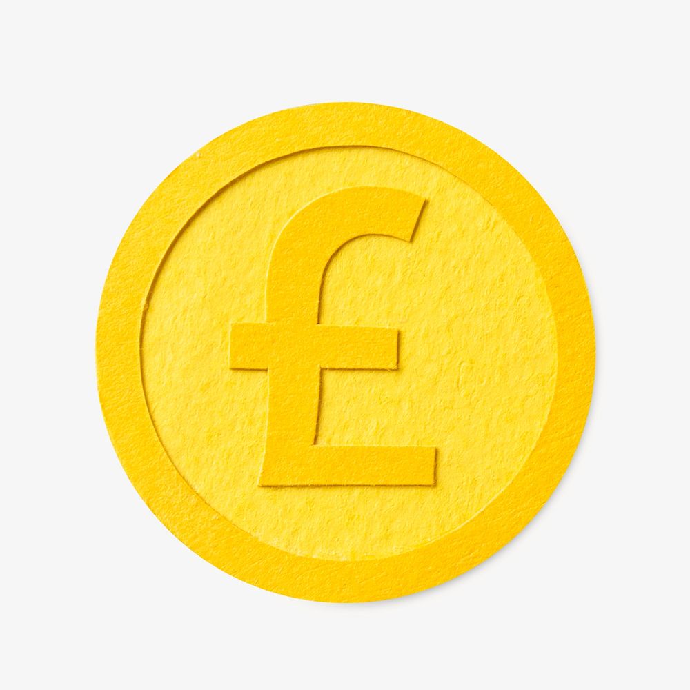 Pound sterling currency money symbol