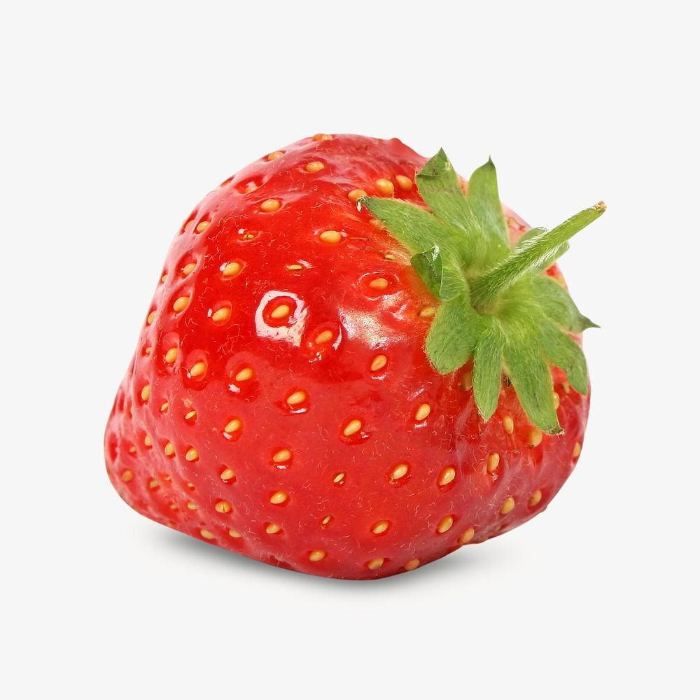 Strawberry Fruit Isolated Image Free Photo Rawpixel