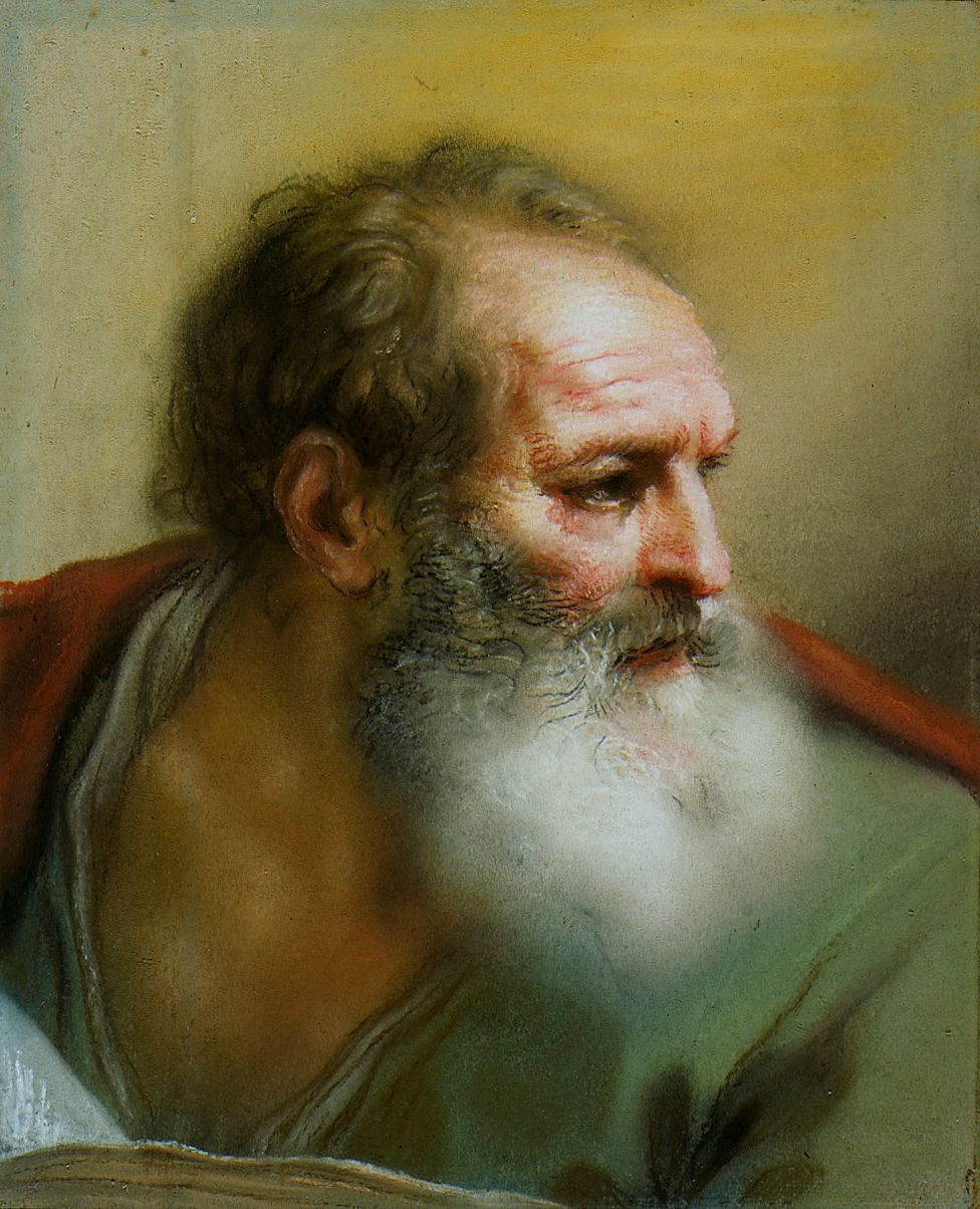 The Head of an Apostle by Benedetto Luti