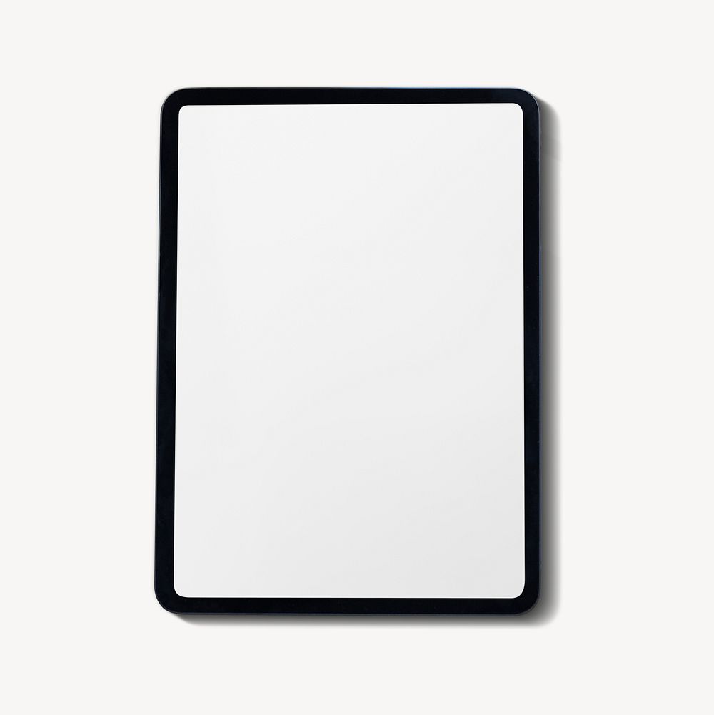 Tablet screen mockup psd