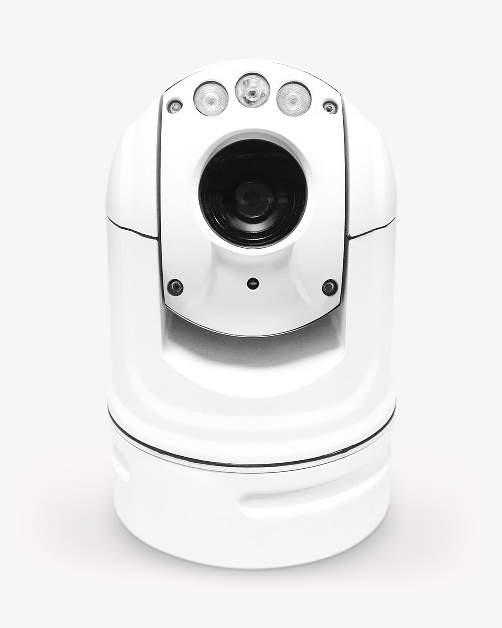 Security camera, isolated object on white