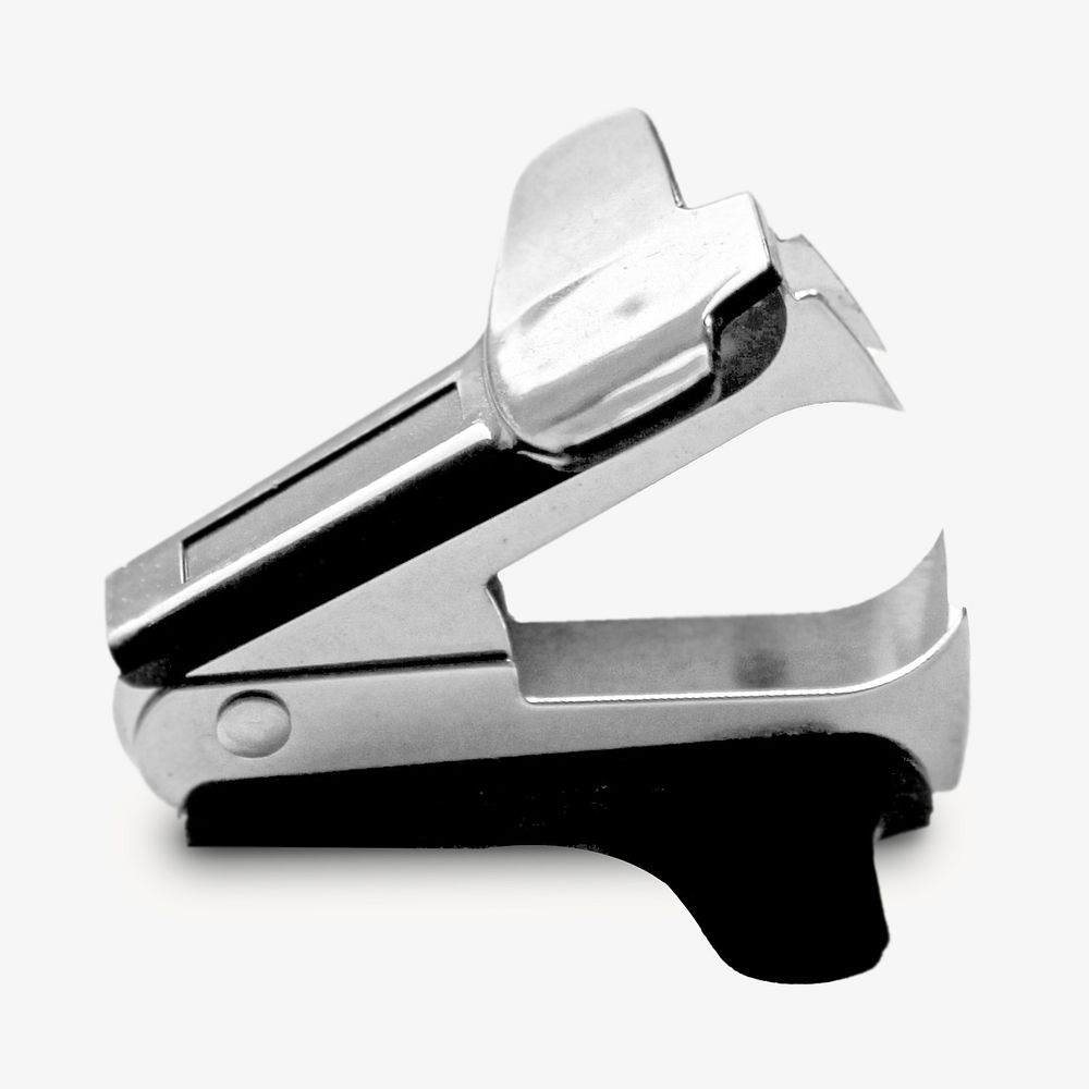 Staple remover, isolated object on white